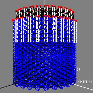 non-linear comb mesh